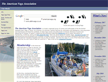 Tablet Screenshot of americanvega.org